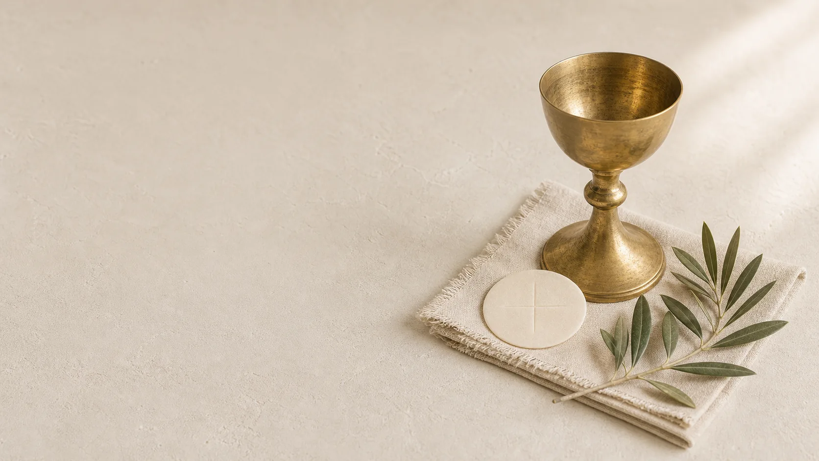 The Eucharist celebrated at the parish church.